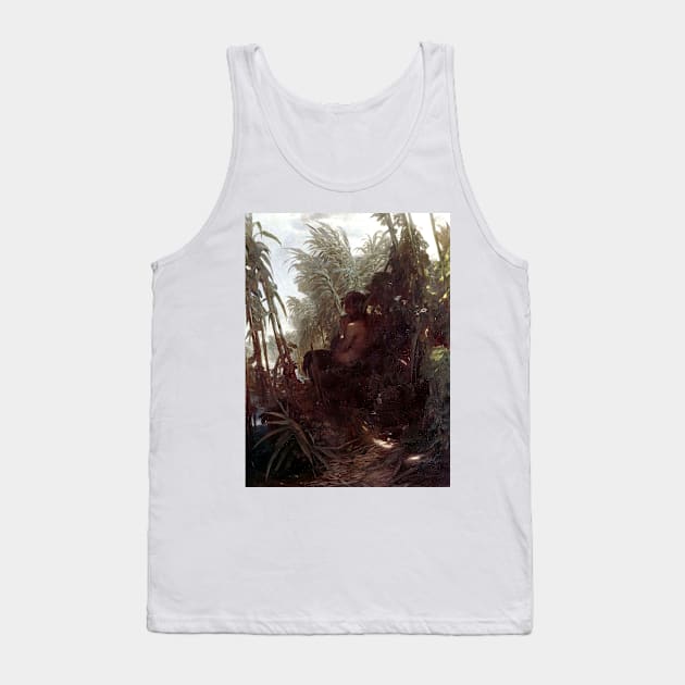 Pan in the Reeds - Arnold Bocklin Tank Top by forgottenbeauty